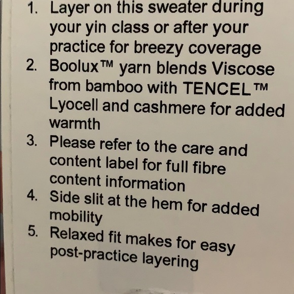 Lululemon Sweater - Picture 5 of 5